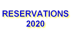 Réservations 2020